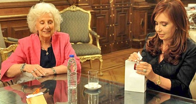Cristina homenajeó a las víctimas de la dictadura y reconoció a los organismos de DD.HH.