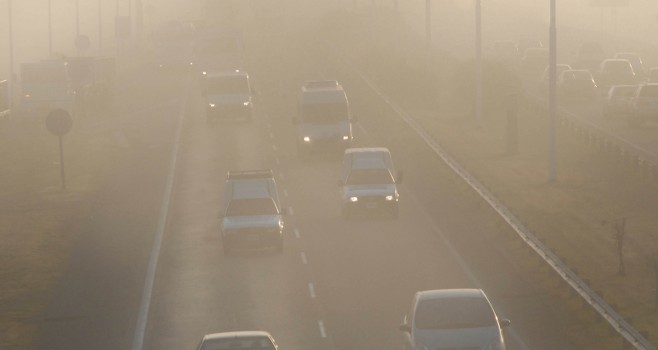 La niebla de esta mañana provocó un accidente en la Panamericana ramal Campana