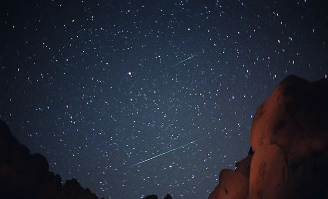 A la madrugada se podrá ver el fenómeno de las Líridas, una lluvia de estrellas fugaces
