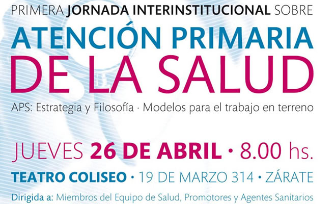 Primera Jornada Interinstitucional sobre Atención Primaria de la Salud