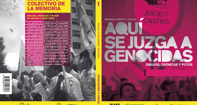 "Acá se juzga a genocidas. Dibujos, crónicas y fotos"