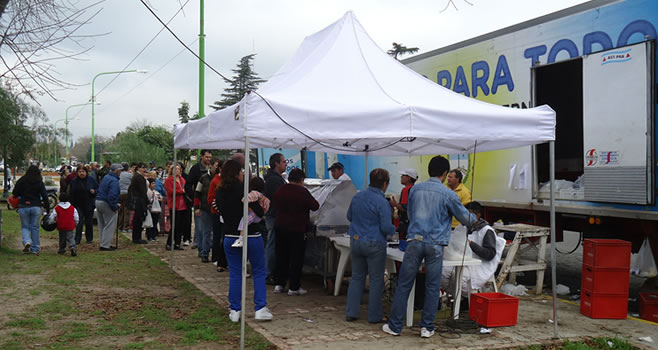 Regresan a Campana las unidades de los Programas “Carne y Lácteos para Todos”