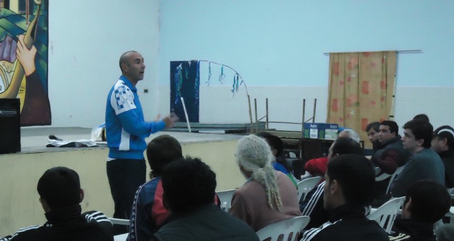 Capacitación para los entrenadores del Torneo "Pasión por mi barrio" organizado por la Municipalidad de Campana