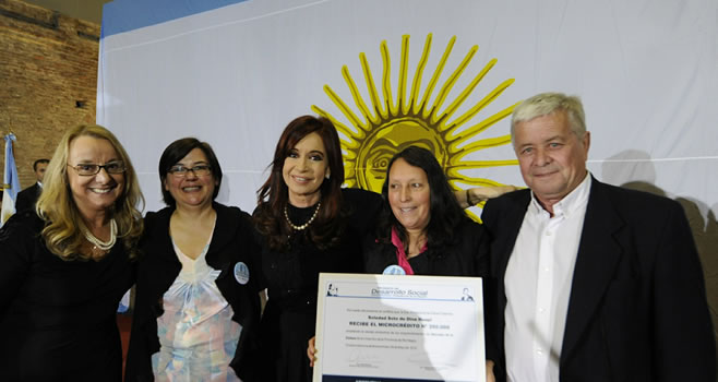 “Como lo afirmó nuestra Presidente Cristina Fernández, este modelo sigue generando trabajo y esperanza”