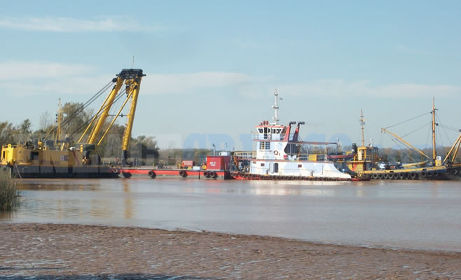 Fue reflotado el "Río Turbio" y llevado a un astillero