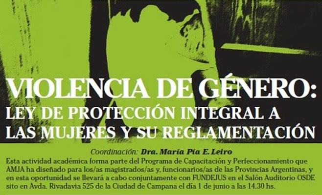 El Municipio de Campana auspicia la realización de una Jornada sobre Violencia de Género