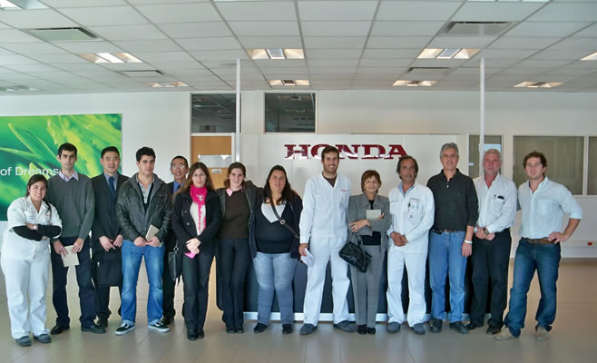 Integrantes de la Subsecretaria de Ambiente y Desarrollo Sostenible visitaron Planta Honda de Campana