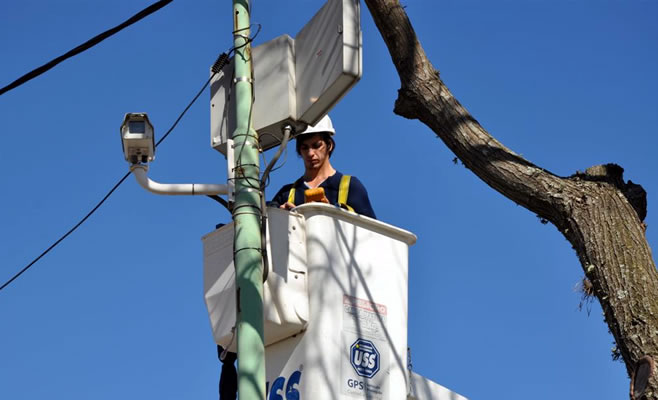 Relevamiento de cámaras de seguridad en el Barrio San Jacinto
