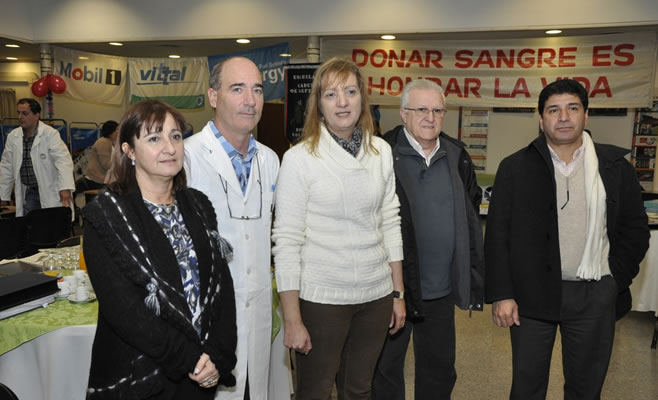 Autoridades de Salud Municipal participaron de las 22° Jornadas de Donación Voluntaria de Sangre