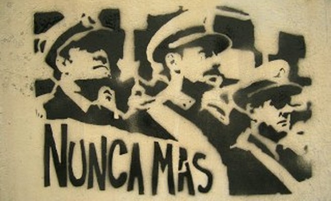 Por más Memoria, la Verdad y Justicia