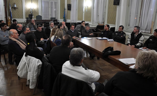 Se realizó una nueva reunión del Consejo Municipal de Seguridad