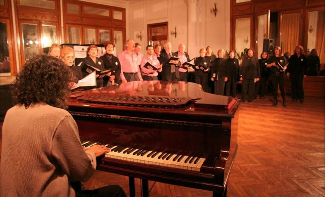 El Coro Polifónico Municipal realizó su primer concierto del año