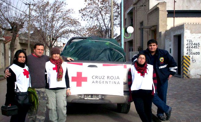 Misión de la Cruz Roja filial Zárate en Misiones