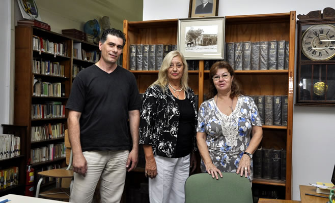 Campana participó del Curso sobre Conservación de Documentos Bibliográficos