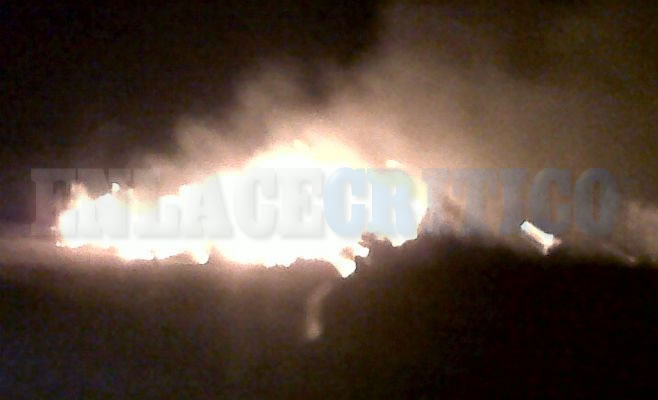 Las últimas imágenes del incendio que asola el sector de islas
