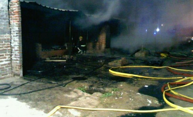 Incendio en 6 de agosto