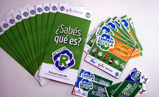 Continúan las actividades de “Campana Recicla”