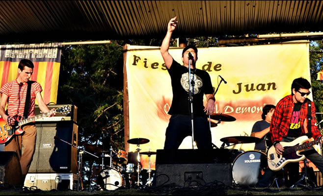 Buffer en concierto