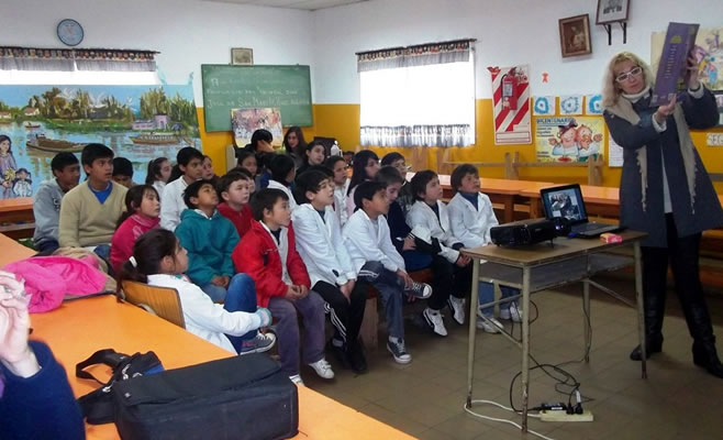 Proyecto de Extensión en la Escuela Nº 28 del Sector de Islas