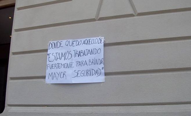En la ciudad de la furia que tiene más furia que nunca, familiares de Juan Palavecino pidieron por la seguridad.