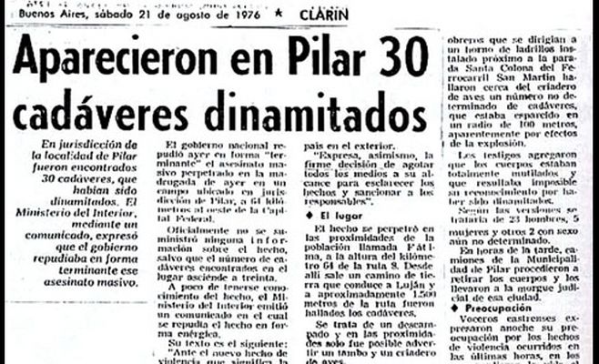 Jornada para recordar a las víctimas de la "Masacre de Fátima"