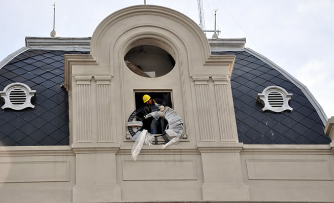 Se reinaugurará el reloj del Palacio Municipal devenido en autómata
