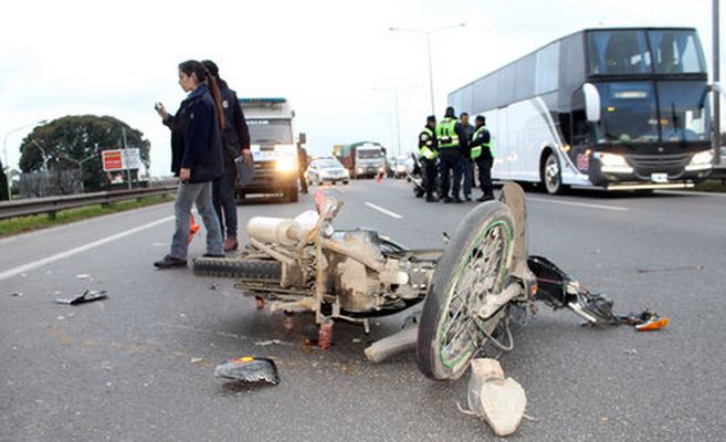 Accidente mortal en Panamericana a la altura de Campana