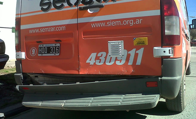 Leve accidente en Pintos y 25 de Mayo