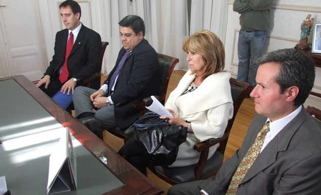 Reunión de trabajo con Autoridades del Colegio de Magistrados