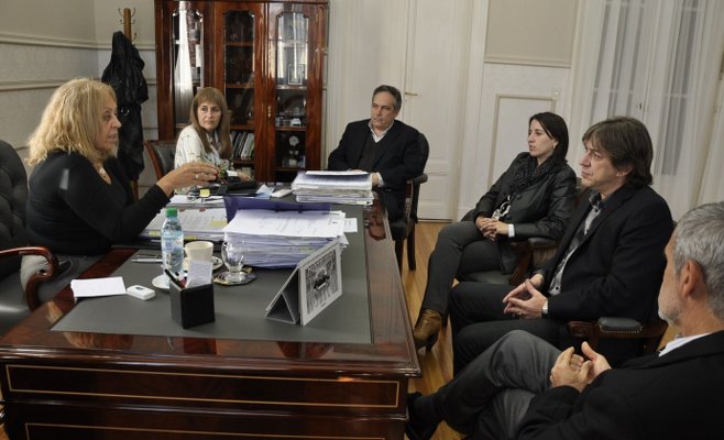 Giroldi recibió la visita de las Autoridades del Colegio de Abogados