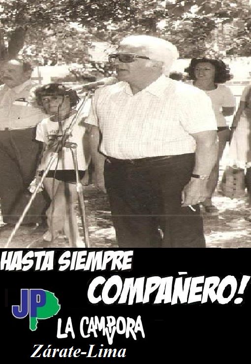 La JPBA y La Campora recuerdan al ex intendente Francisco Bugatto