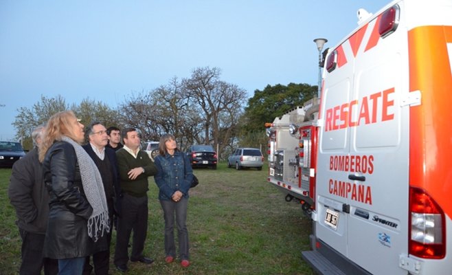 Bomberos Voluntarios presentó la nueva Unidad de Rescate