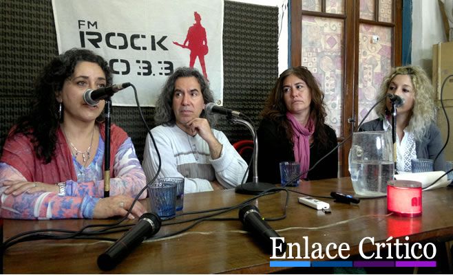 Pablo Llonto en la Universidad de Luján