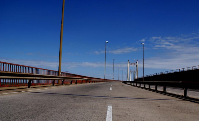 Continúa reducida la circulación en el Puente Zárate-Brazo Largo