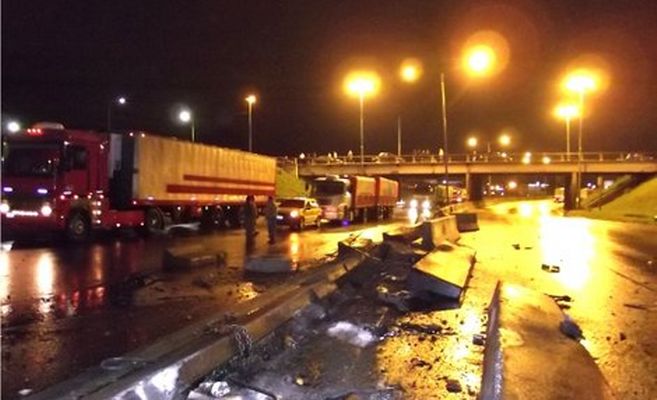 Accidente en Campana
