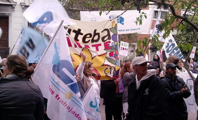 Pre-Congreso de la Central de los Trabajadores de la Argentina regional Zárate - Campana
