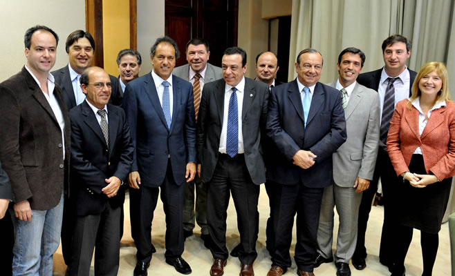 Cáffaro trató el tema de la Seguridad con el gobernador Daniel Scioli