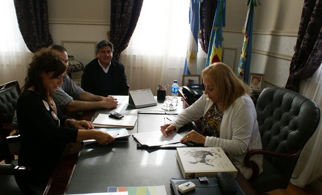 Se suscribió un Convenio en el marco del Programa Nacional de Agricultura Periurbana por $ 500.000