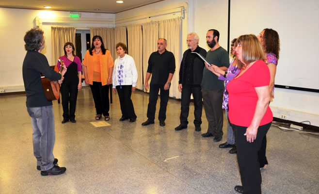 El Coro Polifónico Municipal de Campana presentó un nuevo Encuentro Coral