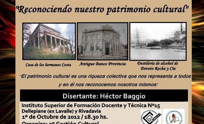 "Reconociendo nuestro patrimonio cultural"