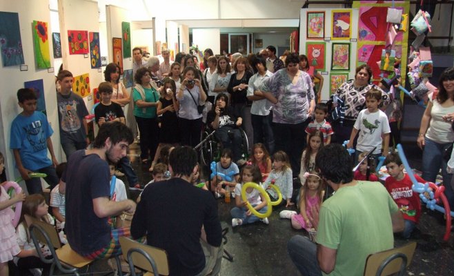 “El arte de los chicos” llegó al Salón Ronald Nash
