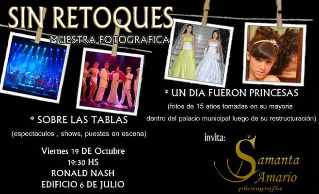 "Sin Retoques" en el salón Ronald Nash