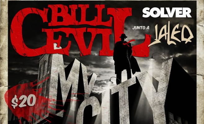 Bill Cevil en Lola Rock