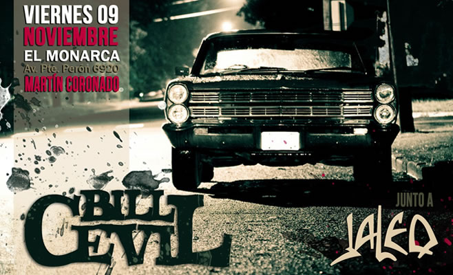 Nueva fecha de Bill Cevil