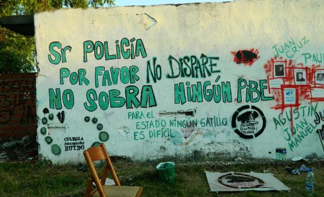 Contra la Violencia Institucional Mural