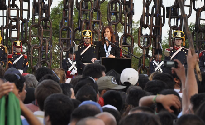 Campana dijo presente en la conmemoración del Día de la Soberanía Nacional