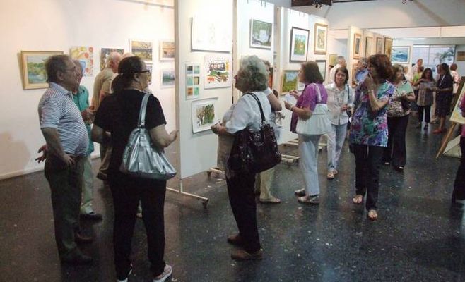 "Gente que pinta" en el Ronald Nash
