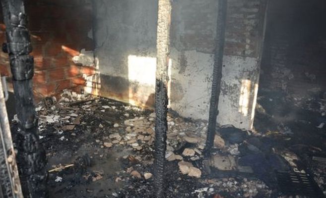 Voraz incendio en Zárate