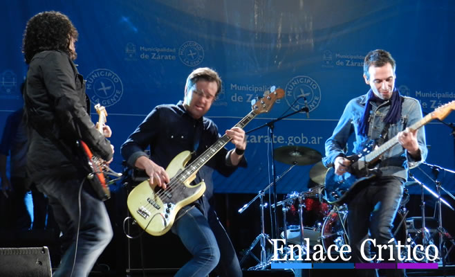 La Franela cerró el Zárate Rock 2012