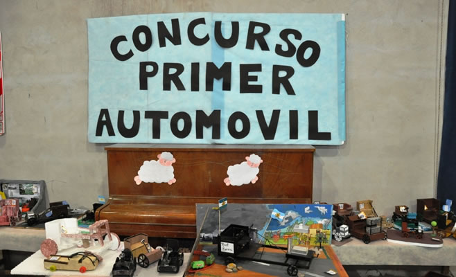 Alumnos del Jardín de Infantes N° 903 “Manuel Iglesias” realizaron réplicas del Primer Automóvil Argentino